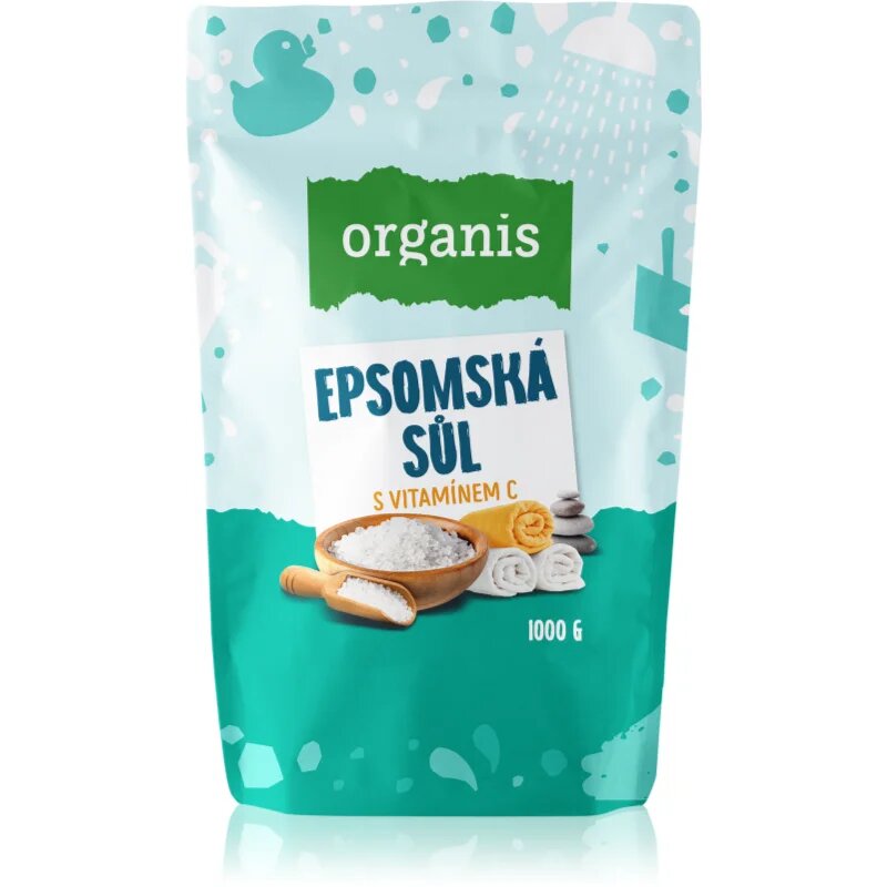 Organis Epsom salt with Vitamin C sol za kopel 1000 g