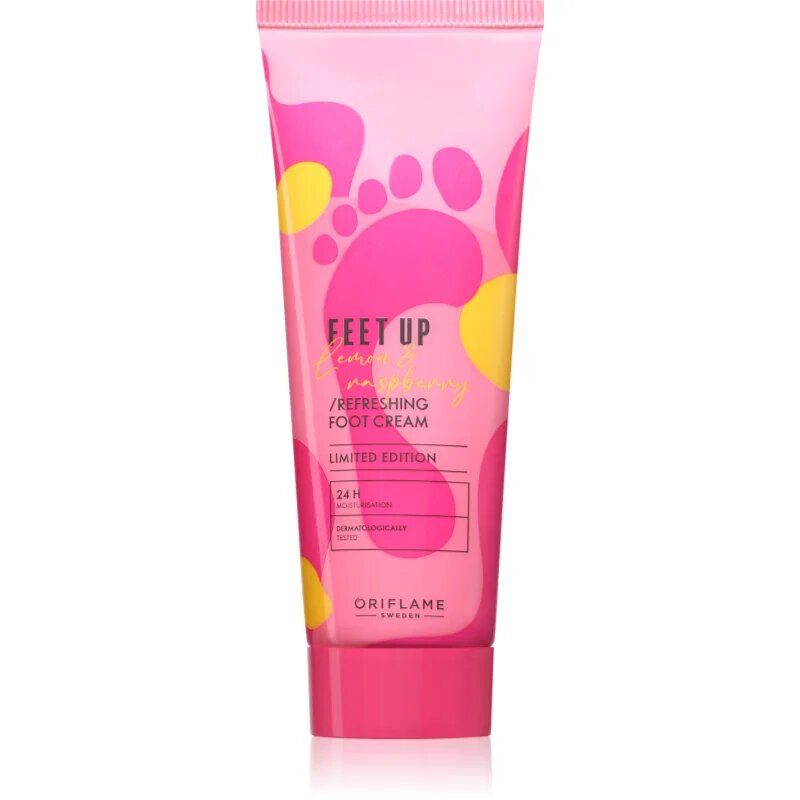 Oriflame Feet Up Lemon & Raspberry krema za noge 75 ml