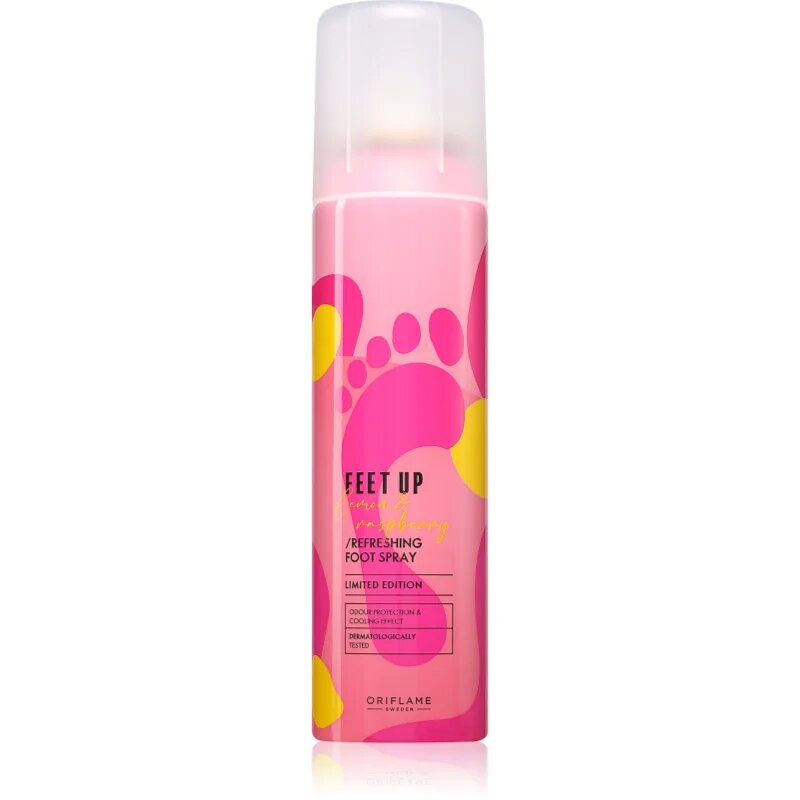 Oriflame Feet Up Lemon & Raspberry pršilo za noge 150 ml