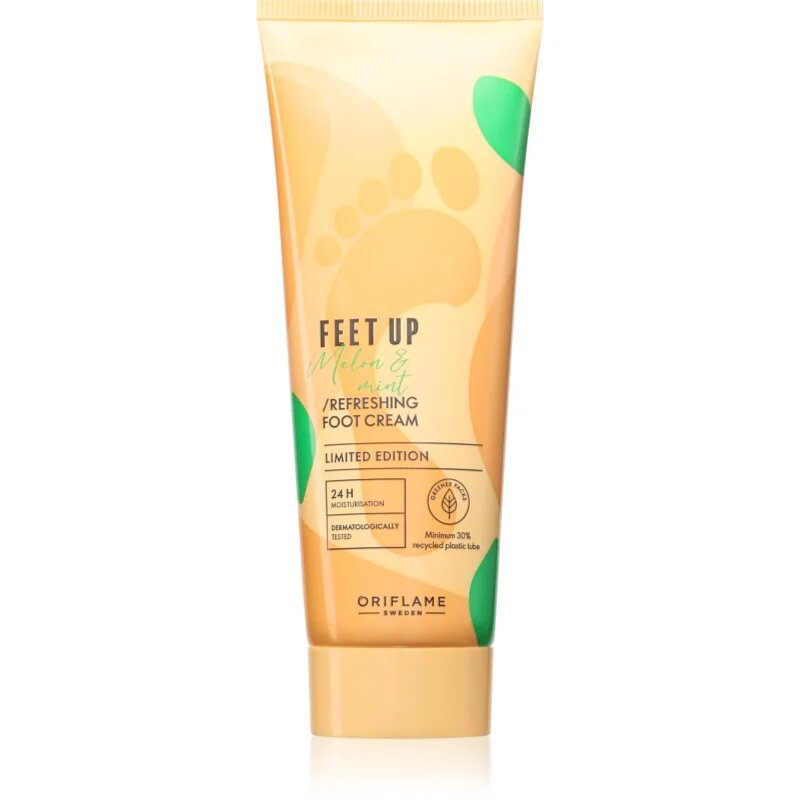 Oriflame Feet Up Melon & Mint osvežilna krema za noge 75 ml