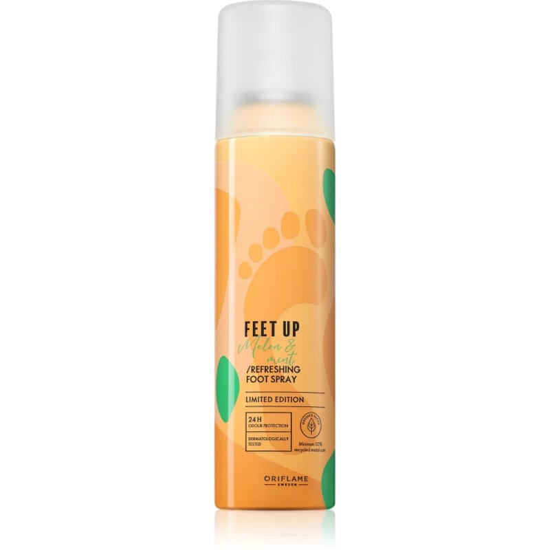 Oriflame Feet Up Melon & Mint osvežilno pršilo za noge 150 ml