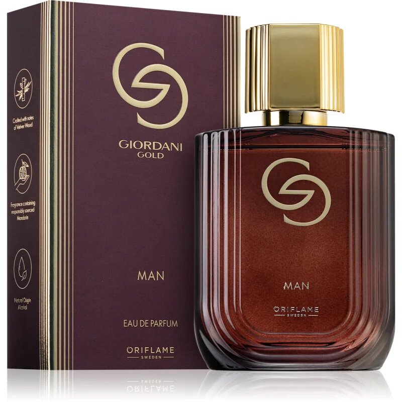 Oriflame Giordani Gold Man parfumska voda za moške 75 ml
