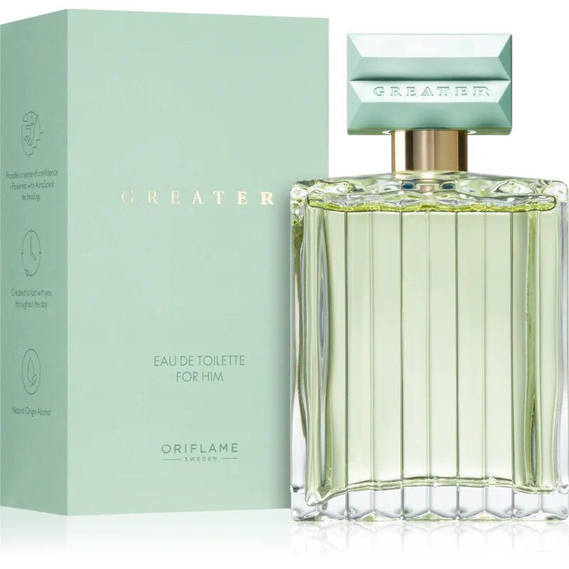 Oriflame Greater For Him toaletna voda za moške 75 ml