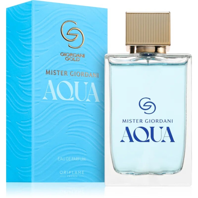 Oriflame Mister Giordani Aqua parfumska voda za moške 75 ml