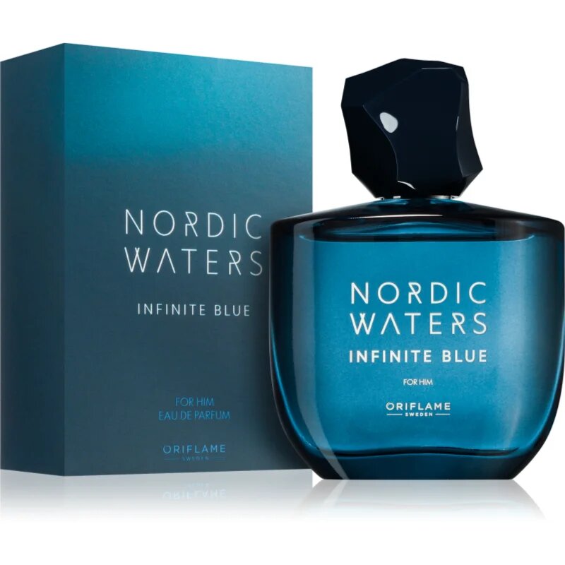 Oriflame Nordic Waters Infinite Blue parfumska voda za moške 75 ml