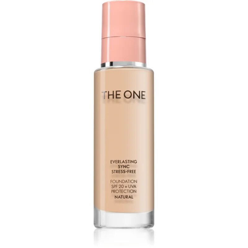 Oriflame The One Everlasting Sync Stress-Free dolgoobstojen tekoči puder SPF 20 odtenek Pale Ivory 30 ml
