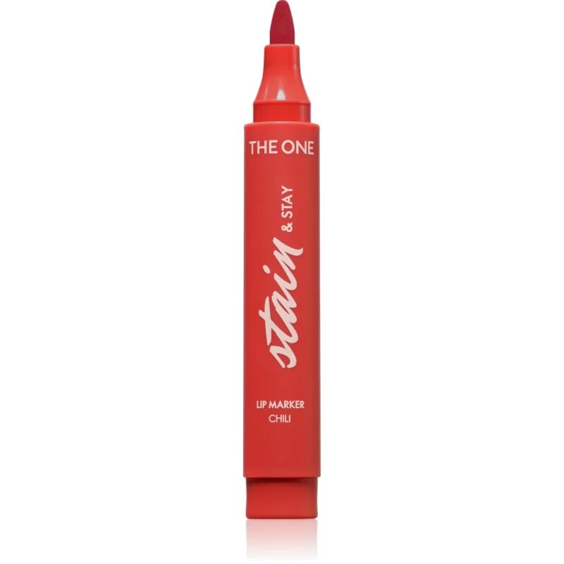 Oriflame The One Stain & Stay dolgoobstojna šminka v obliki flomastra odtenek Chili 2.5 g