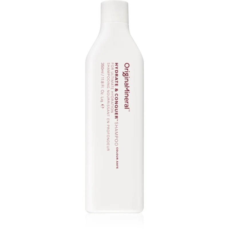 Original & Mineral Hydrate & Conquer vlažilni šampon za suhe poškodovane kemično obdelane lase 350 ml