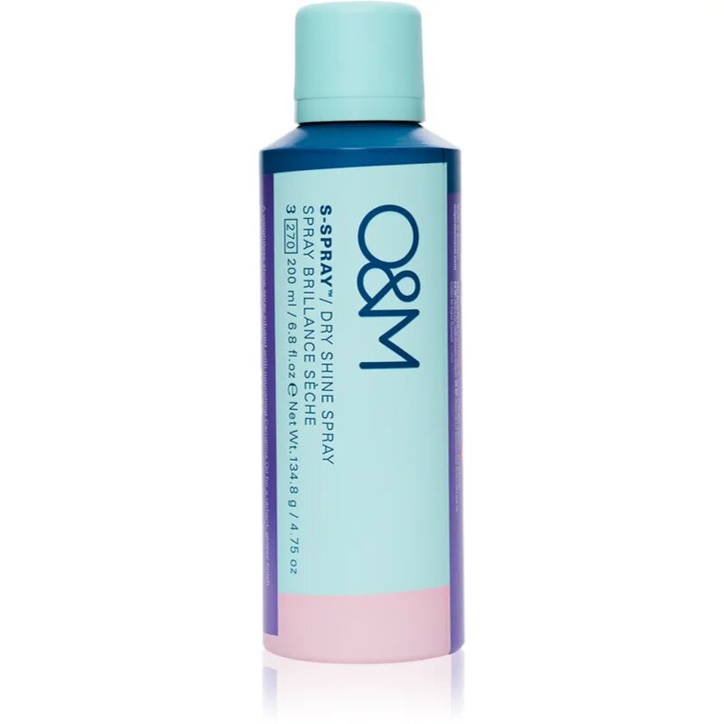 Original & Mineral S-Spray Dry Shine Spray sijaj v pršilu za lase 200 ml