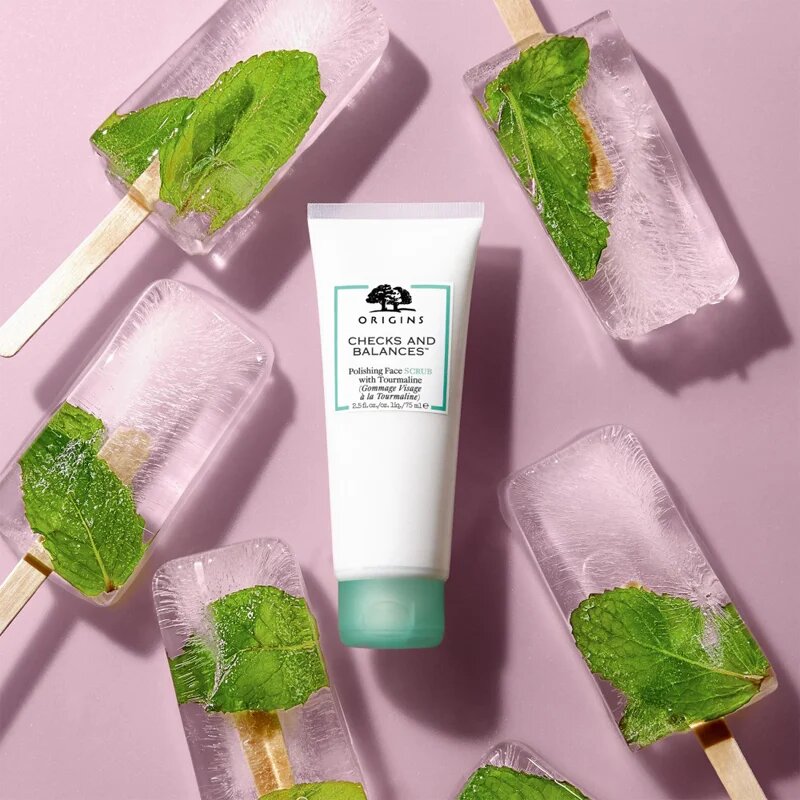 Origins Checks and Balances™ Polishing Face Scrub gladilni piling za obraz 75 ml