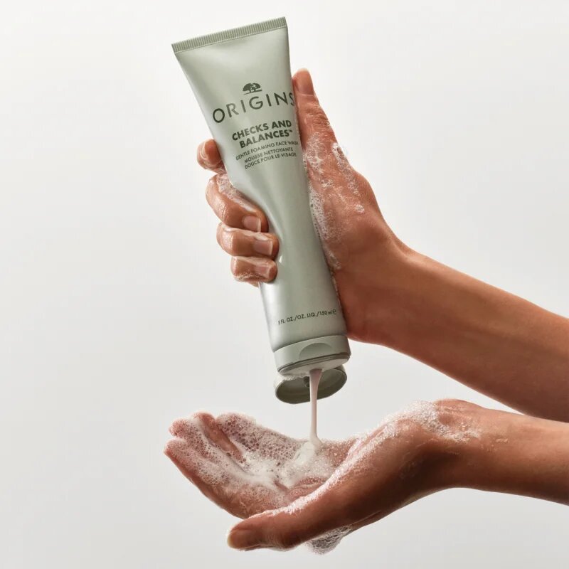 Origins Checks and Balances™ Sensitive Foaming Cleanser nežna čistilna krema za občutljivo kožo 150 ml