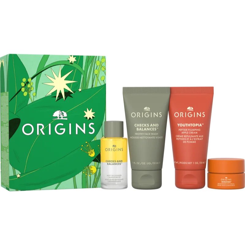 Origins Cleanse & Glow Essentials darilni set