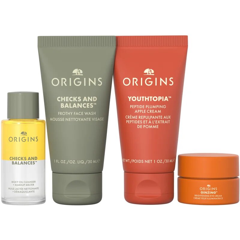 Origins Cleanse & Glow Essentials darilni set