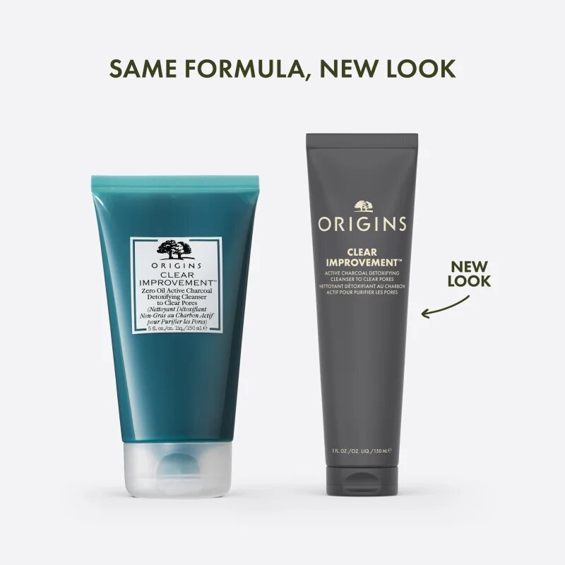 Origins Clear Improvement® Active Charcoal Detoxifying Cleanser to Clear Pores čistilna maska z aktivnim ogljem 150 ml