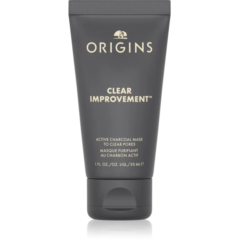 Origins Clear Improvement® Active Charcoal Mask To Clear Pores čistilna maska z aktivnim ogljem 30 ml