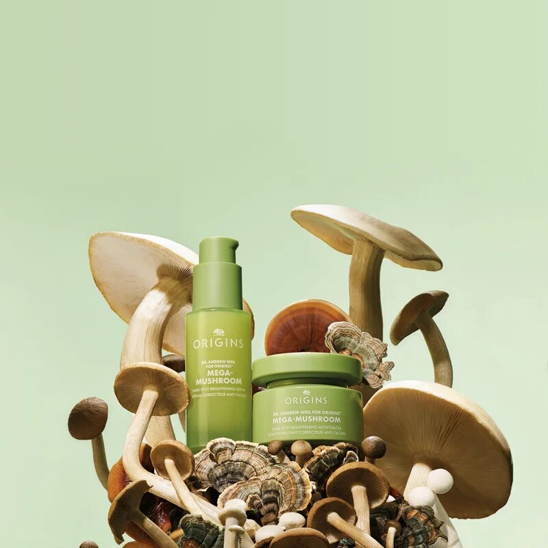 Origins Dr. Andrew Weil for ™ Mega-Mushroom Dark Spot Moisturizer vlažilna krema za poenotenje kože proti nepravilnostim na koži 50 ml