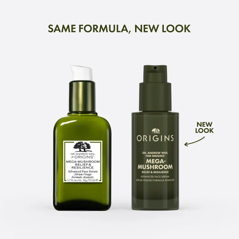 Origins Dr. Andrew Weil for ™ Mega-Mushroom Relief & Resilience Advanced Face Serum vlažilni in hranilni serum 50 ml