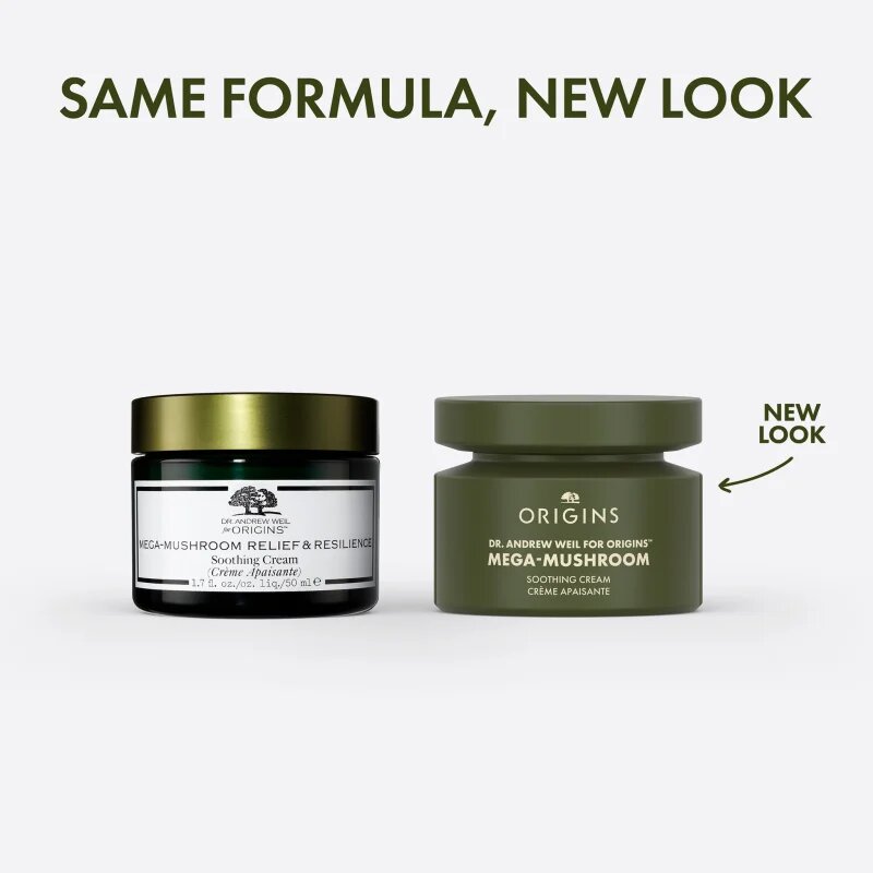 Origins Dr. Andrew Weil for ™ Mega-Mushroom Relief & Resilience Soothing Cream pomirjevalna in vlažilna krema 50 ml