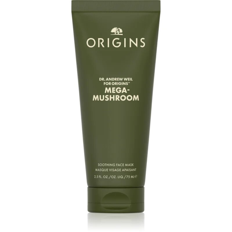 Origins Dr. Andrew Weil for ™ Mega-Mushroom Relief & Resilience Soothing Face Mask regeneracijska in vlažilna maska za obraz 75 ml