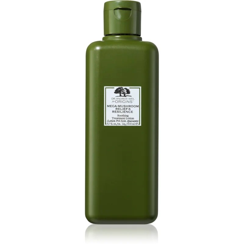 Origins Dr. Andrew Weil for ™ Mega-Mushroom Relief & Resilience Soothing Treatment Lotion mehčalna in pomirjajoča voda za obraz 200 ml