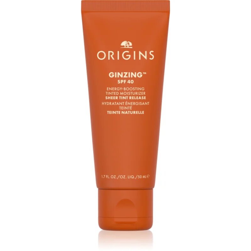 Origins GinZing™ Energy-Boosting Tinted Moisturizer dnevna krema z revitalizacijskim učinkom SPF 40 odtenek 2 50 ml