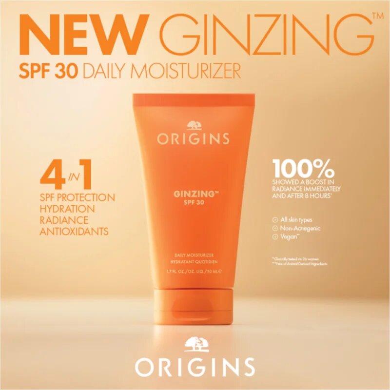 Origins GinZing™ SPF 30 Daily Moisturizer dnevna vlažilna krema SPF 30 50 ml