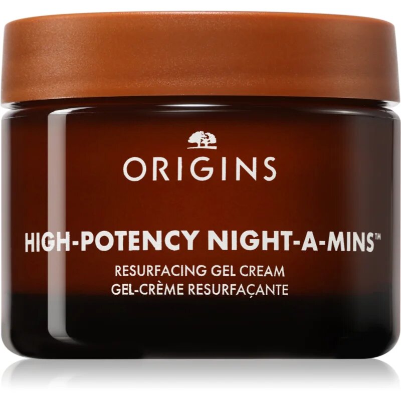Origins High-Potency Night-A-Mins™ Oil-Free Resurfacing Gel Cream With Fruit-Derived AHAs učvrstitvena vlažilna krema za vse tipe kože 50 ml