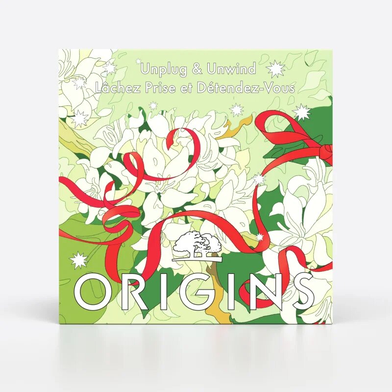 Origins Holiday Unplug & Unwind darilni set