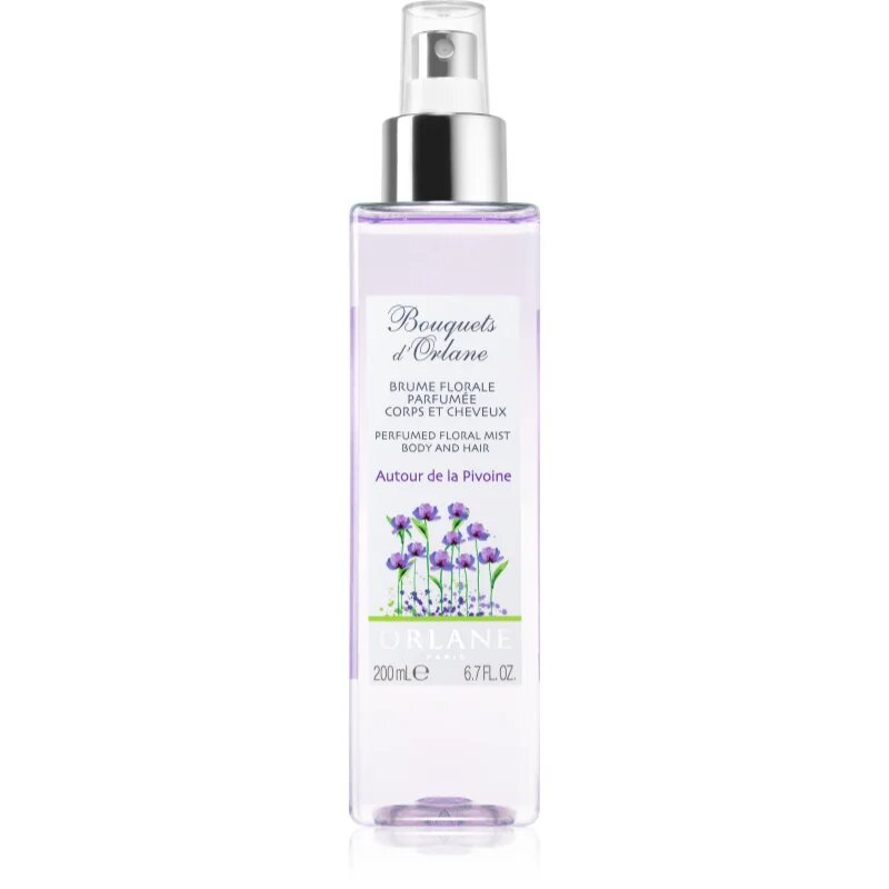 Orlane Bouquets d’ Autour de la Pivoine osvežilna voda za lase in telo za ženske 200 ml
