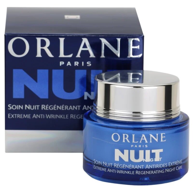 Orlane Extreme Line Reducing Re-Plimping Cream nočna regeneracijska krema proti gubam 50 ml