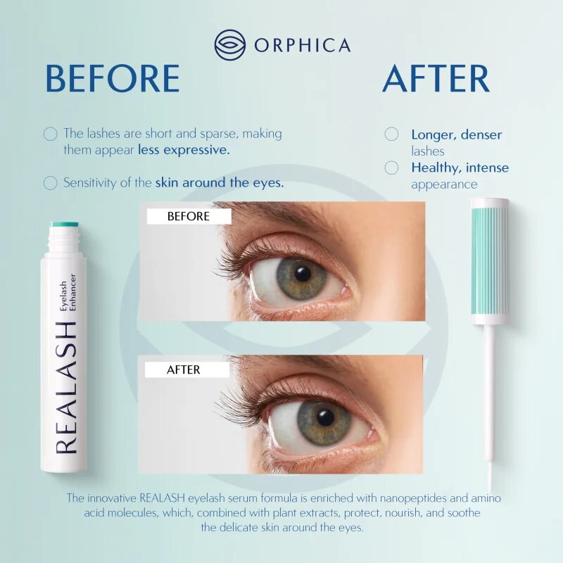 Orphica Realash serum za trepalnice 3 ml