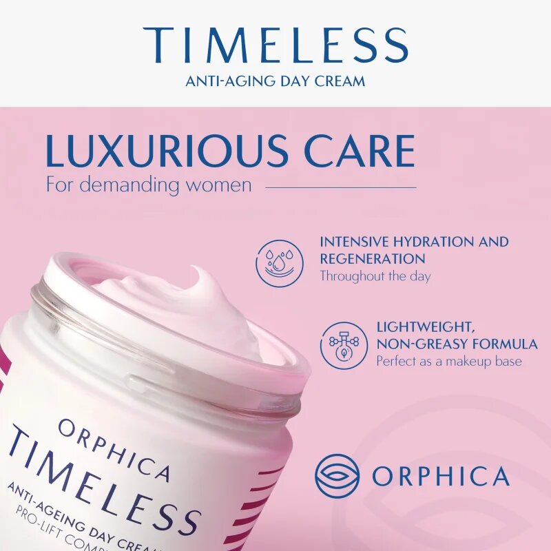 Orphica Timeless pomlajevalna zaščitna dnevna krema 50 ml