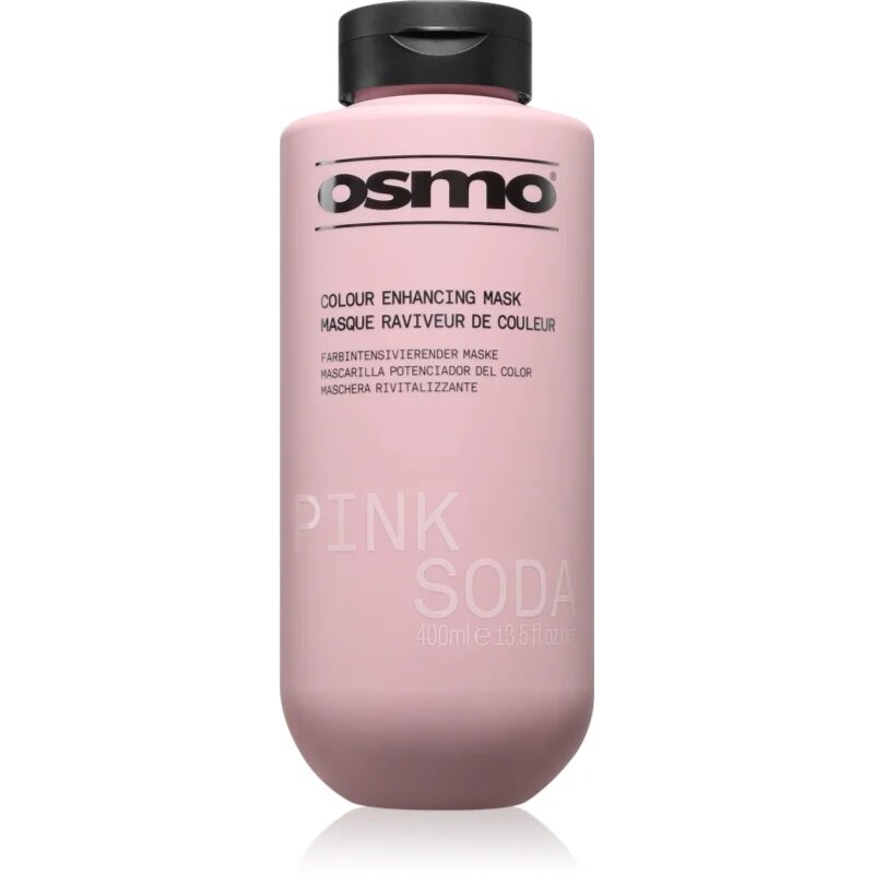 Osmo Pink Soda Colour Enhancing Mask nežna hranilna maska brez permanentnih barvnih pigmentov roza 400 ml