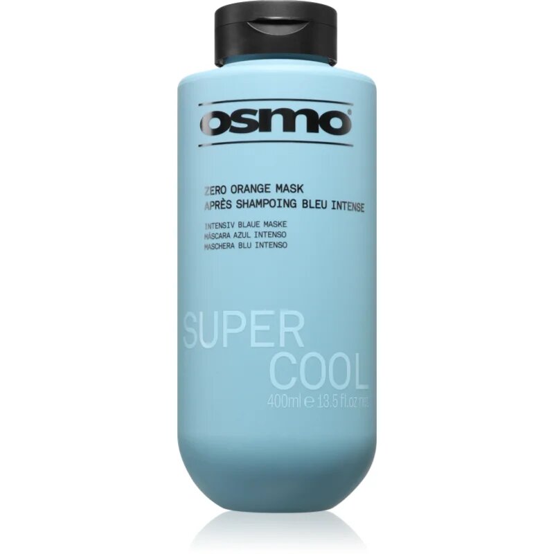 Osmo Super Cool Zero Orange Mask maska proti rumenim tonom za temne lase 400 ml