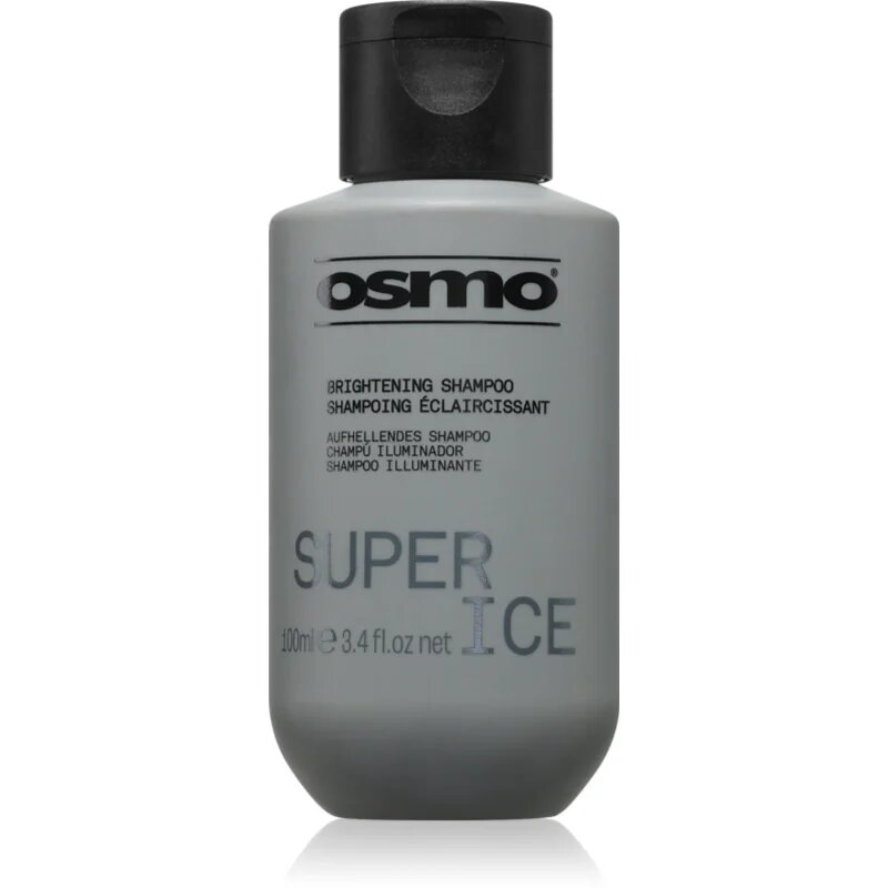 Osmo Super Ice Brightening Shampoo šampon proti rumenim tonom za blond lase in lase s prameni 100 ml