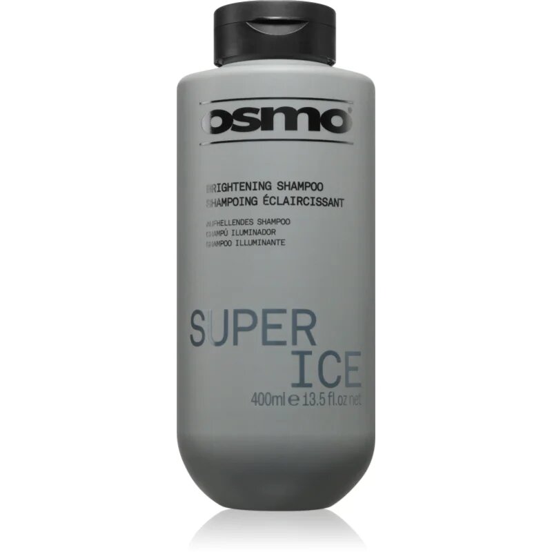 Osmo Super Ice Brightening Shampoo šampon proti rumenim tonom za blond lase in lase s prameni 400 ml