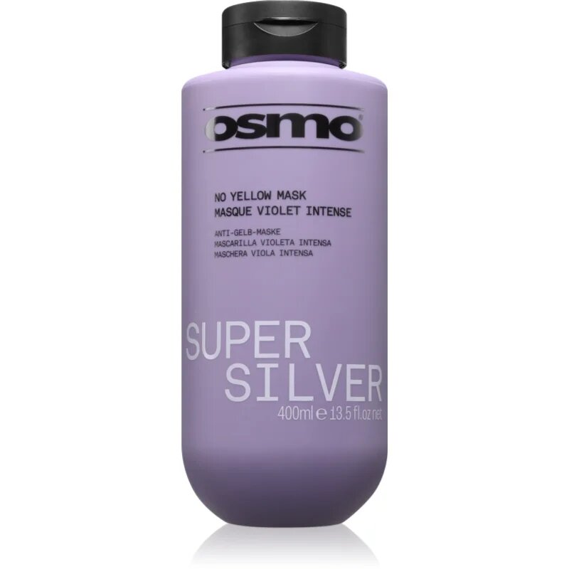 Osmo Super Silver No Yellow Mak intenzivna vlažilna maska za nevtralizacijo rumenih odtenkov 400 ml
