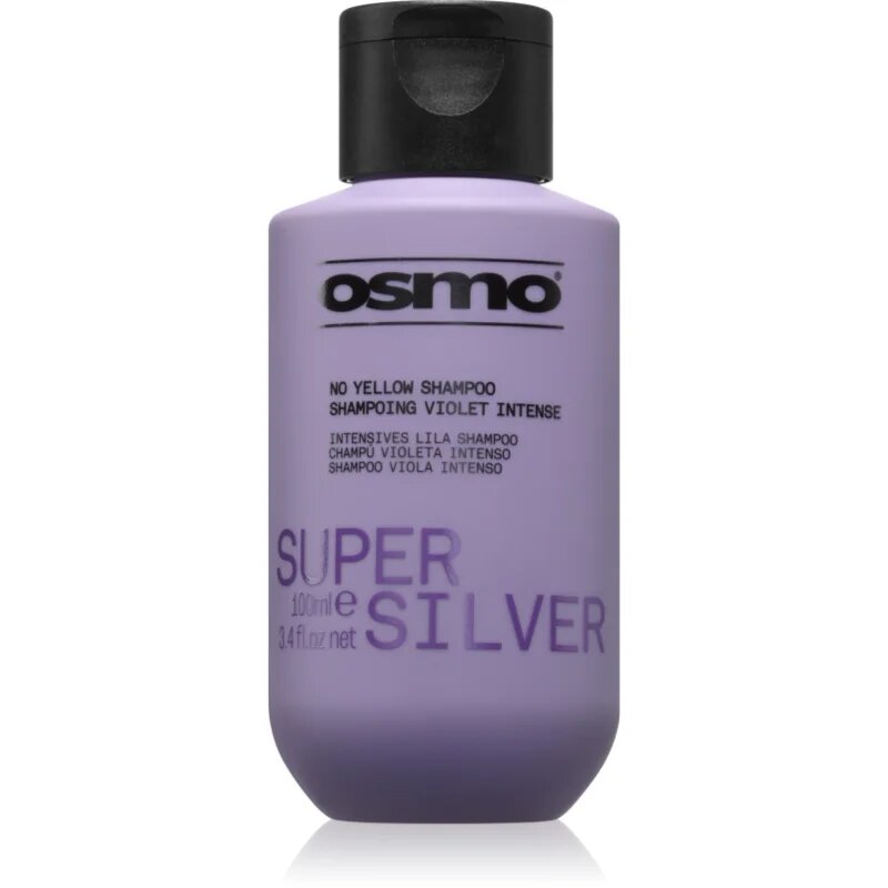 Osmo Super Silver No Yellow Shampoo šampon proti rumenim tonom za blond in sive lase 100 ml