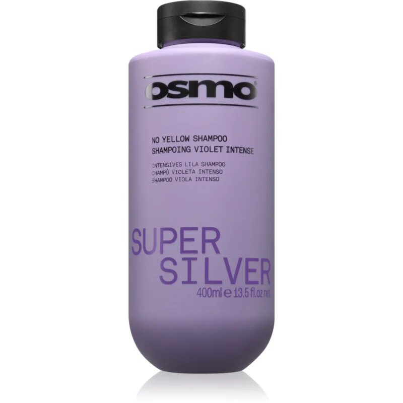 Osmo Super Silver No Yellow Shampoo šampon proti rumenim tonom za blond in sive lase 400 ml