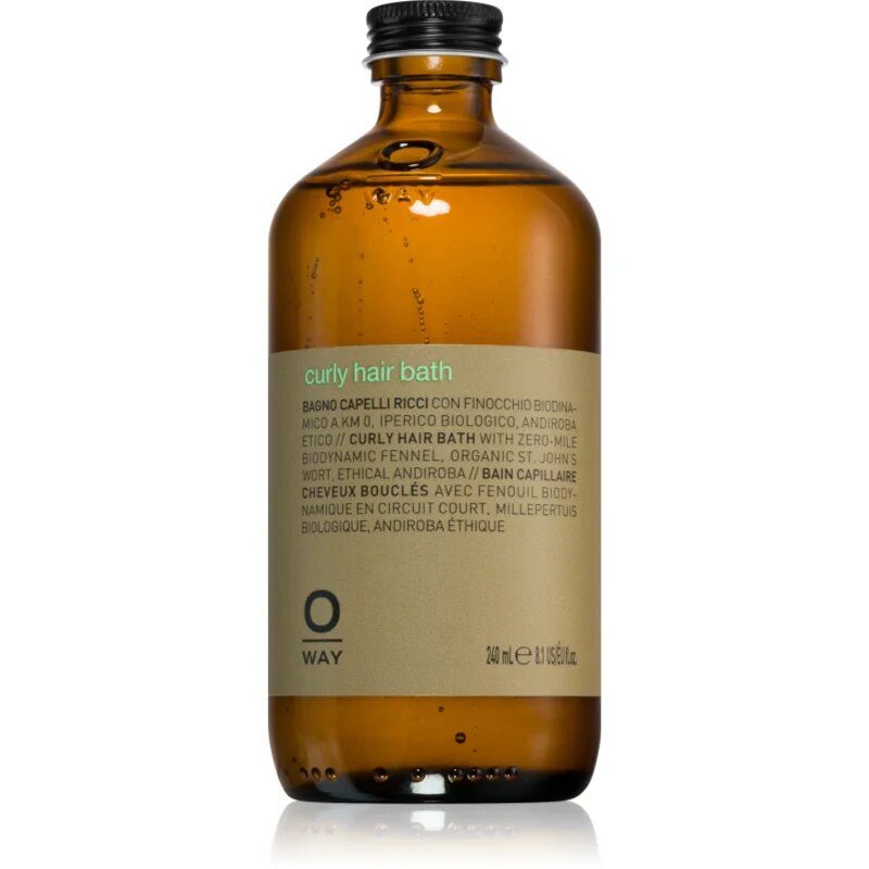 Oway beCurly Hair Bath šampon za kodraste lase 240 ml