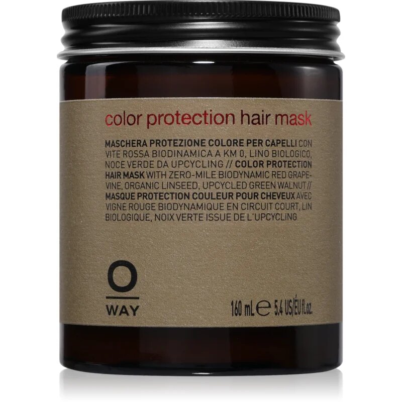 Oway Color Protection Hair Mask maska za obnovo in zaščito kože za barvane lase 160 ml