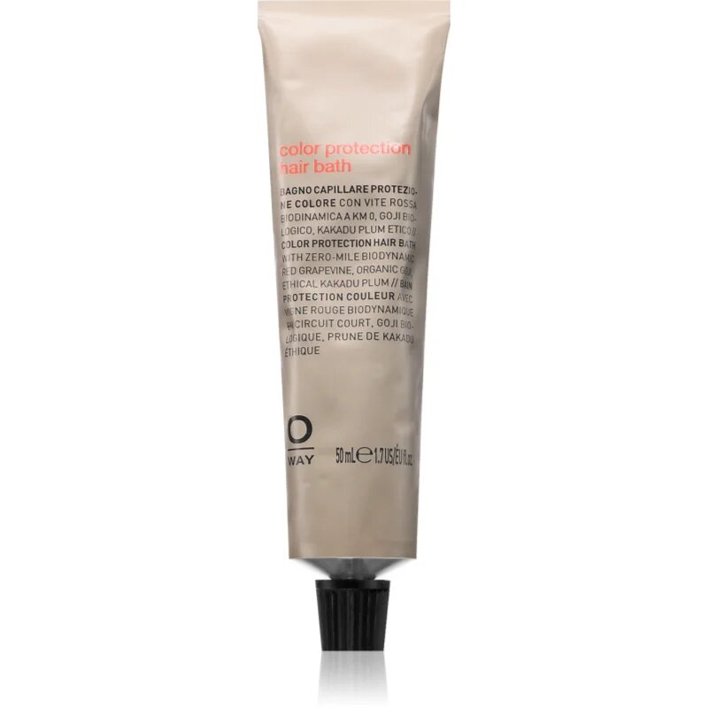 Oway ColorUp Hair Bath šampon za barvane lase in lase s prameni 50 ml