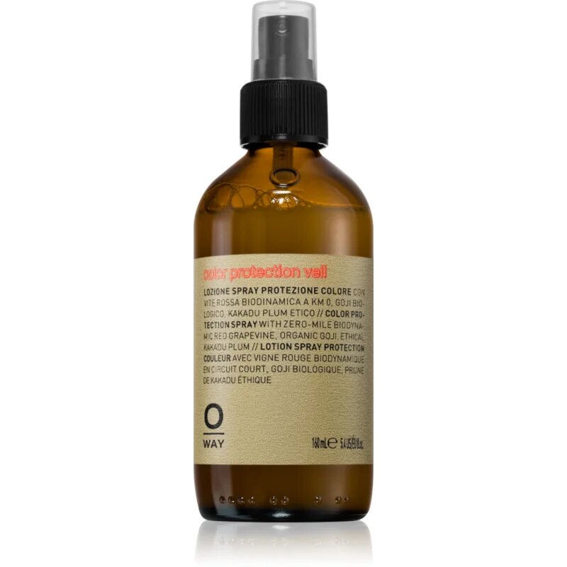 Oway ColorUp Protection Veil zaščitni losjon v pršilu za barvane lase in lase s prameni 160 ml