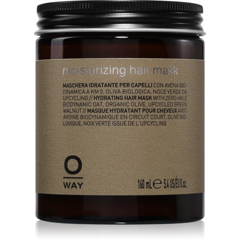 Oway Moisturizing Hair Mask globinsko vlažilna maska za suhe lase 160 ml