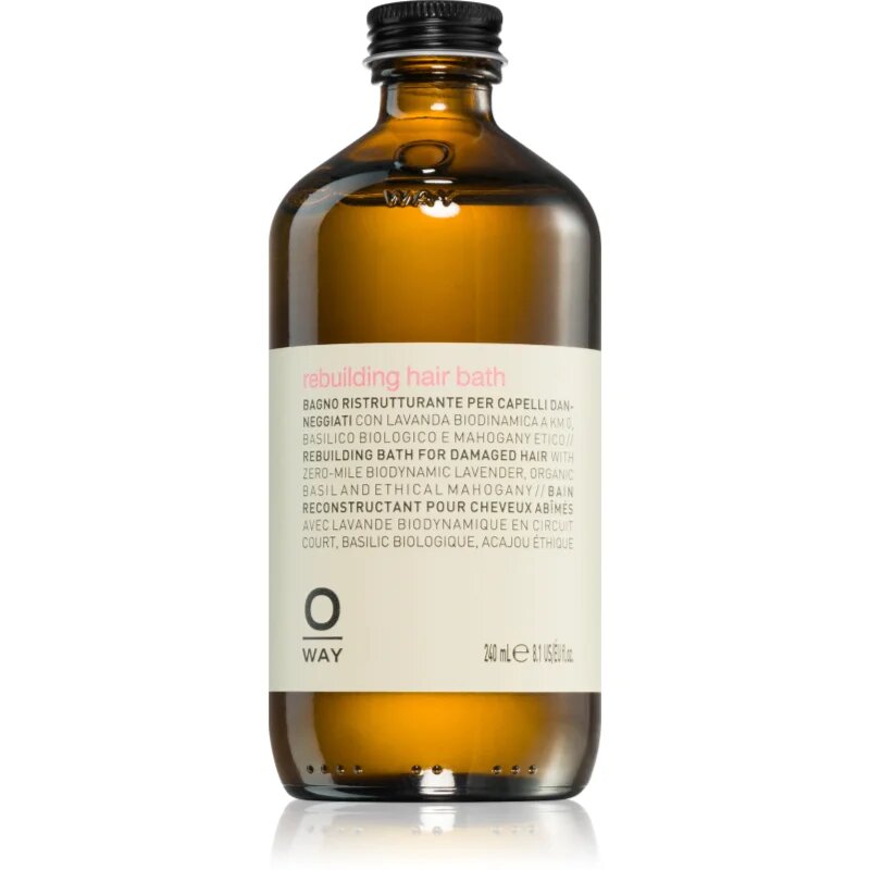 Oway Rebuilding obnovitveni šampon za poškodovane lase 240 ml