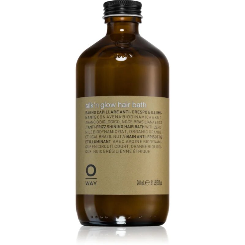Oway Silk'n Glow Hair Bath šampon za porozne lase 240 ml