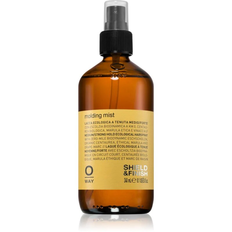 Oway Styling & Finish fiksacijska meglica z rastlinskimi ekstrakti 240 ml