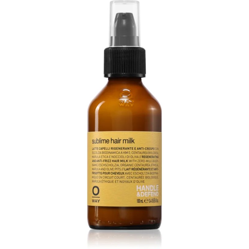 Oway Styling & Finish mleko za lase proti krepastim lasem 100 ml
