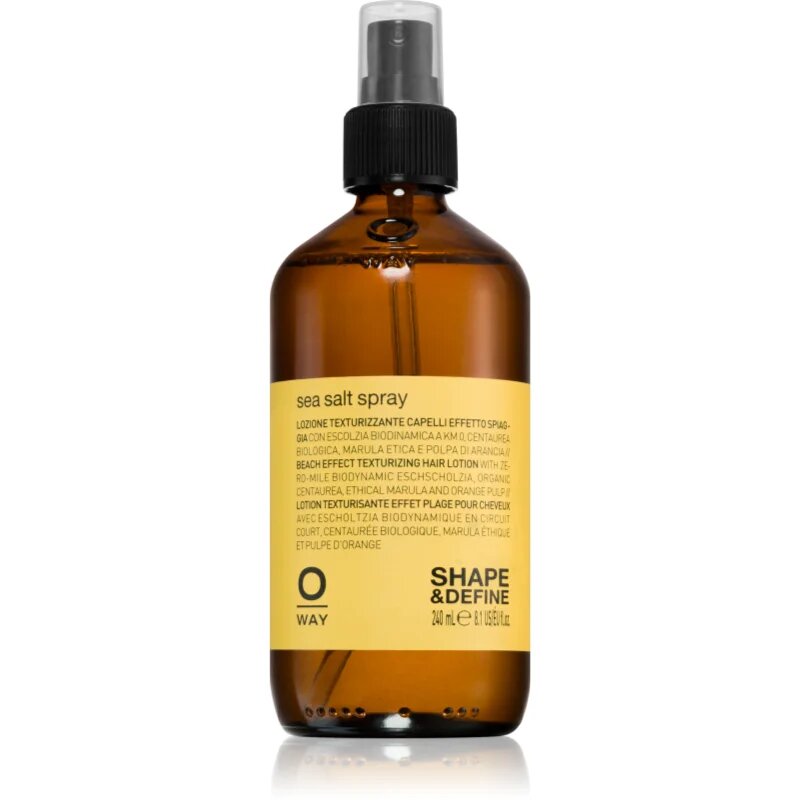 Oway Styling & Finish slano pršilo za učinek kot s plaže 240 ml