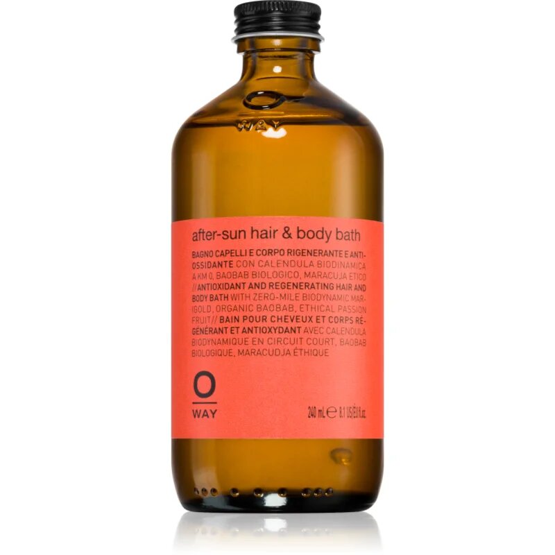 Oway SunWay Hair & Body Bath šampon za po sončenju za lase in telo 240 ml